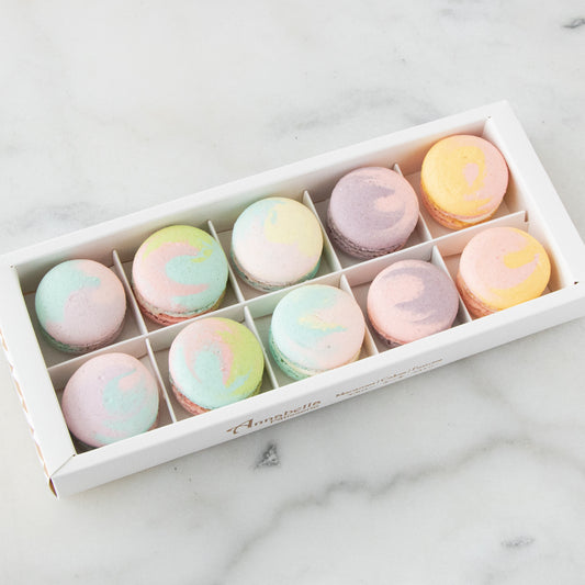 10PCS Macarons in Gift Box (Marvelous 1) | Special Price Rp178.000