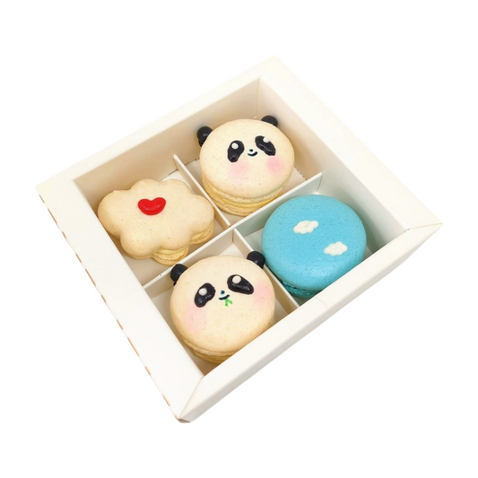 4PCS Panda Macaron In Gift Box | Special Price Rp118,000