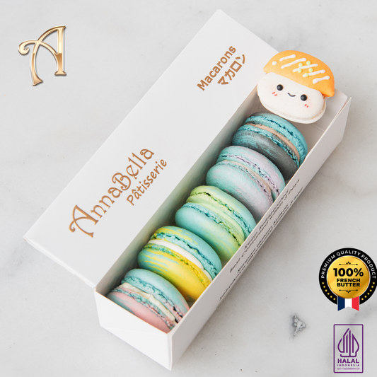 6PCS Macarons in Gift Box (Marvelous 2) | Special Price Rp89.000
