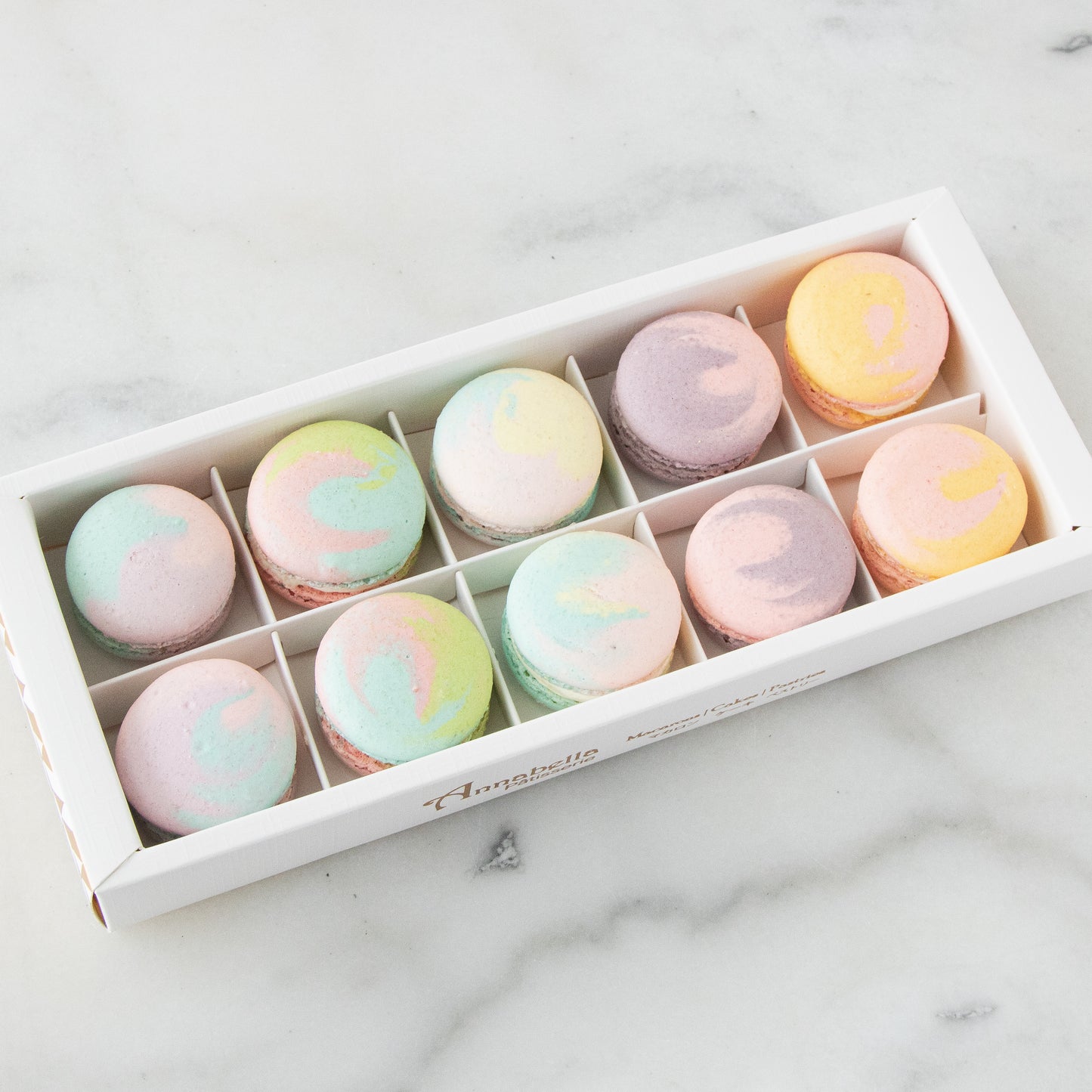 10PCS Macarons in Gift Box (Marvelous 1) | Special Price Rp178.000