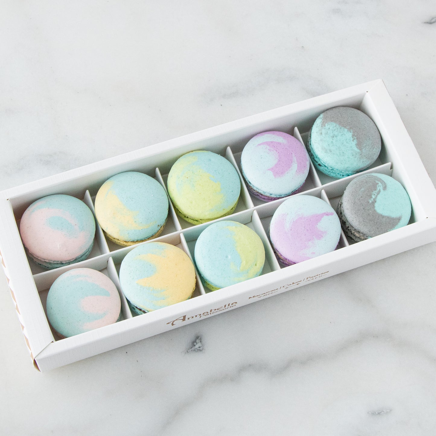 10PCS Macarons in Gift Box (Marvelous 2) | Special Price Rp178.000