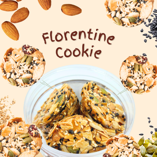 Premium Florentine Cookies Almond | Snack | Florenta | Special Price Rp89.000