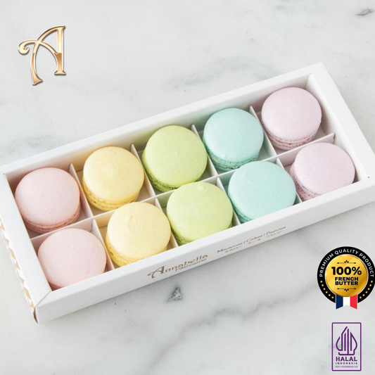 10PCS Macarons in Gift Box (Classic 1) | Special Price Rp118.000