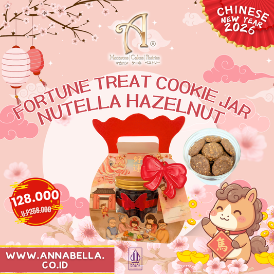Pre Order Nutella Hazelnut| Fortune Treat Cookie Jar | Special Price Rp.128,000