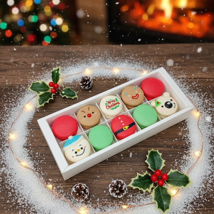 Pre Order Ho ho ho! | Merry Christmas | 10pcs Holiday Delight in gift box | Special Price Rp.258,000