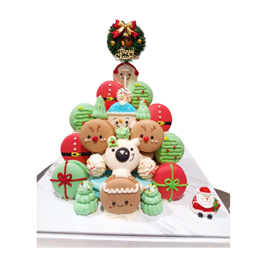 Pre Order Ho ho ho! | Merry Christmas | Magical Macaron Tower | Special Price Rp.999,000