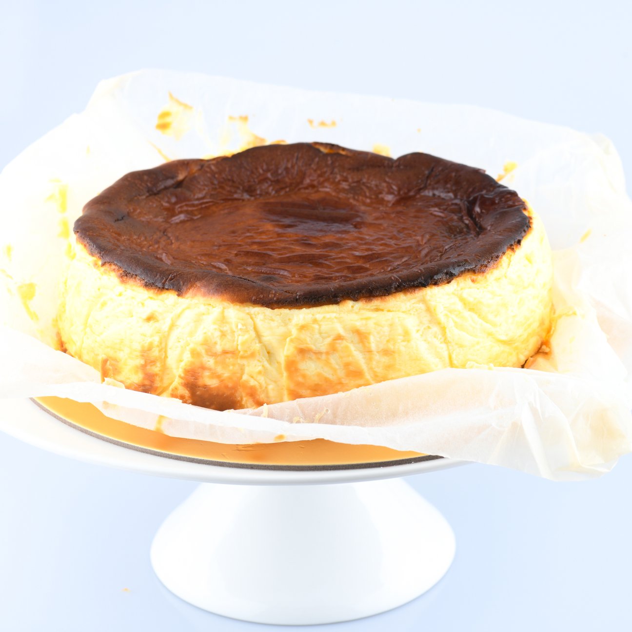 Burnt Cheese Cake | Keto Friendly | Sugar Free | Glutten Free | Low Carb | 12cm | Special Price Rp148.000